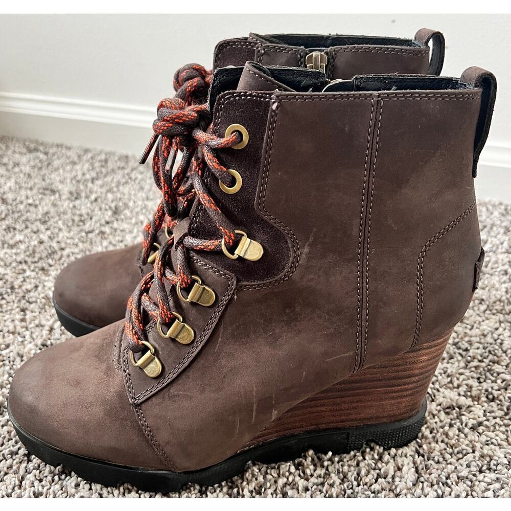 Sorel Joan uptown lace bootie women's size 8 - Picture 2 of 9